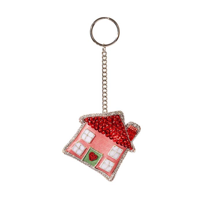 House Zari Keyring for wholesale by Sass & Belle Europe