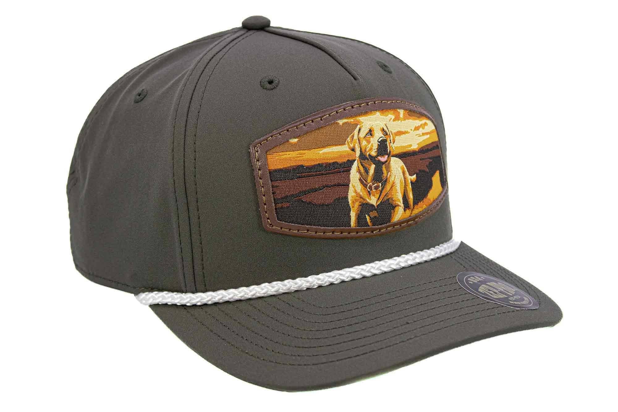 Zep-Pro - Wholesale Flat Brim Cap - Unisex - Lab Woven Patch Rope Hat.5