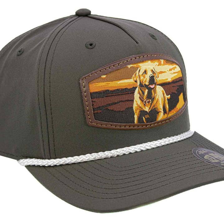 Zep-Pro - Wholesale Flat Brim Cap - Unisex - Lab Woven Patch Rope Hat.5