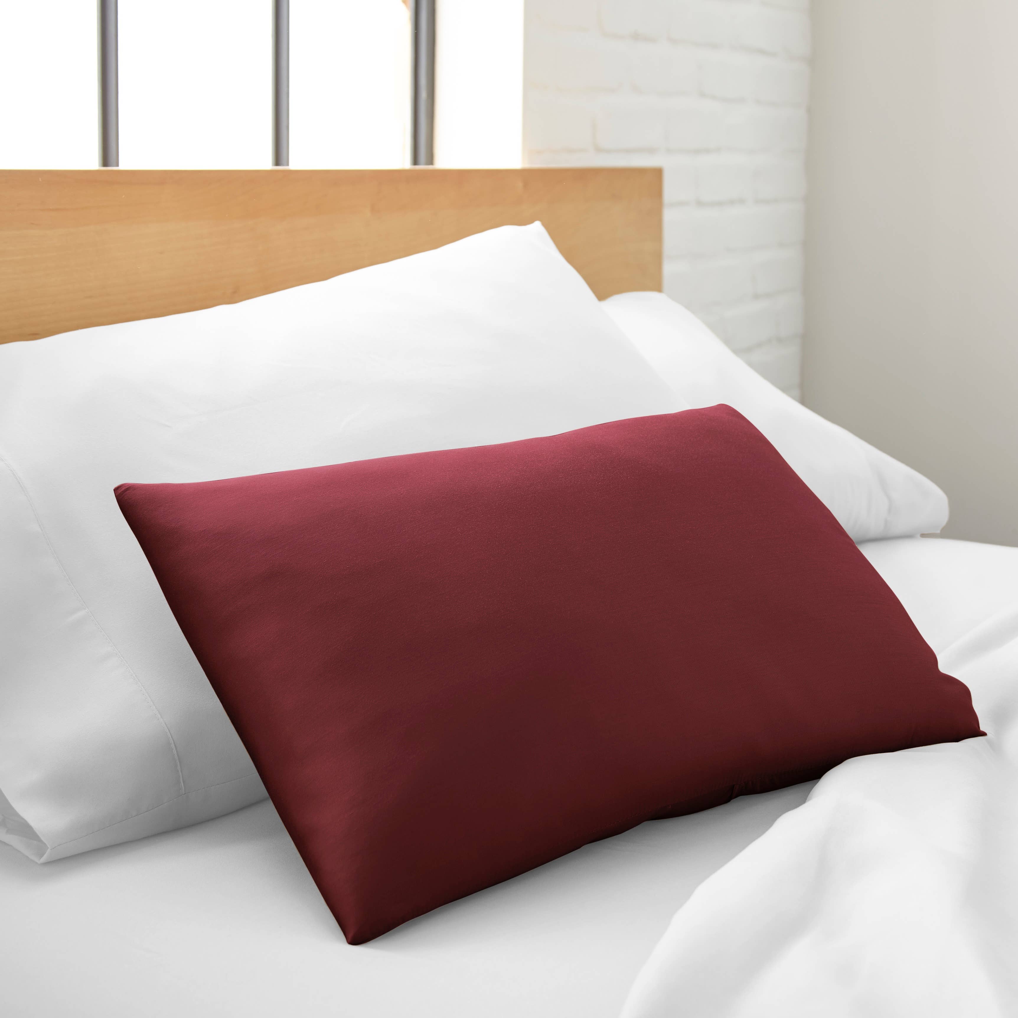 Bamboo Is Better - Wholesale Bedding Pillowcase/Sham - Signature Bamboo Viscose Pillowcase Set - RUBY RED4
