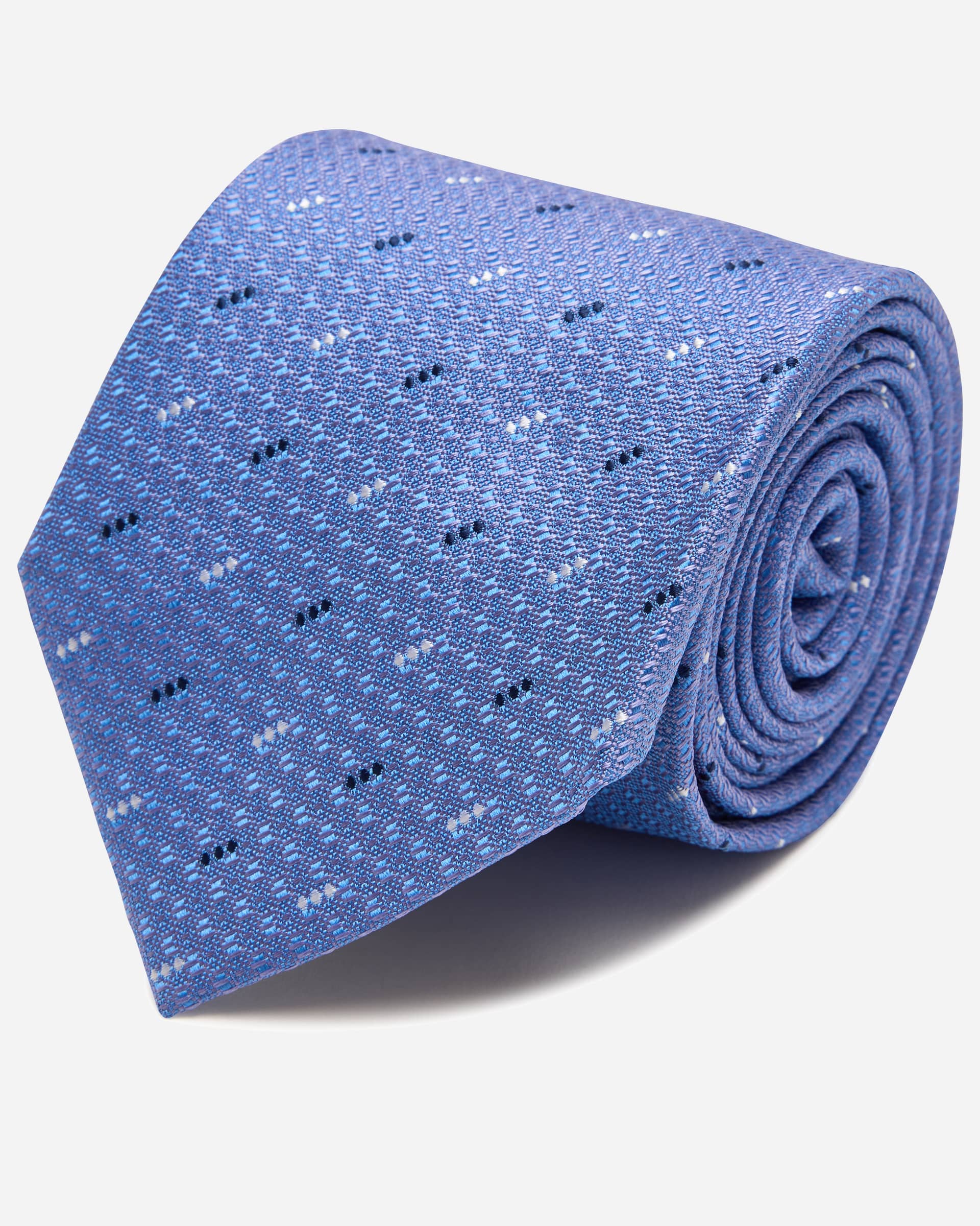 Blå Andra Silke Slips för wholesale på Faire0