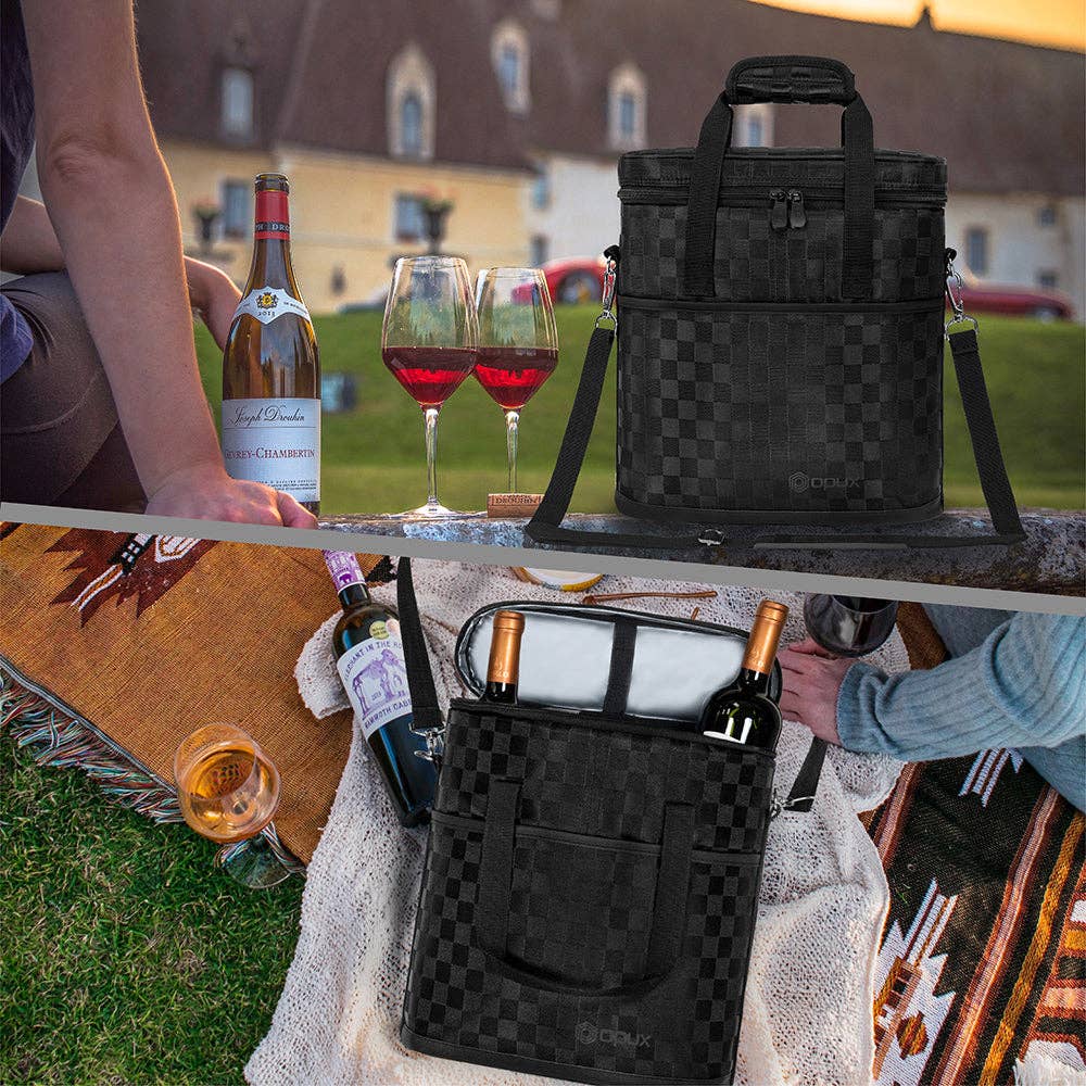 OPUX - Wholesale Wine Tote - 3 Bottle Wine Carrier Bag17