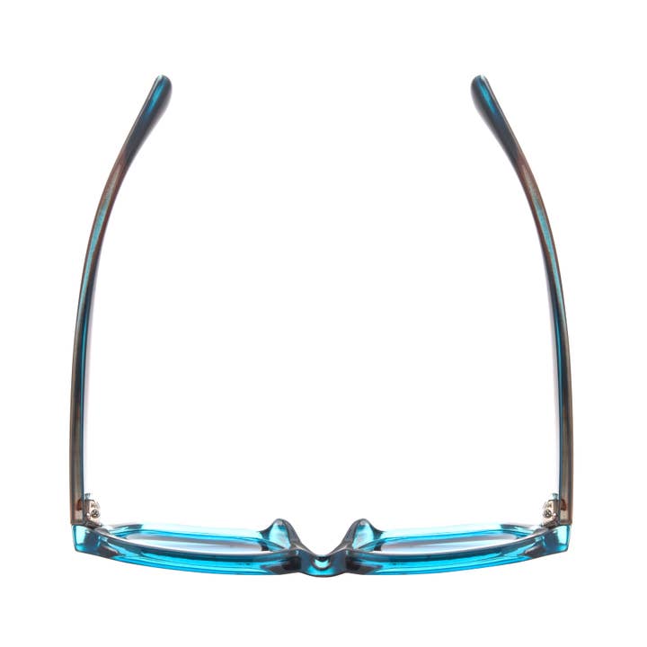 Ryan Simkhai Eyeshop - Venta al por mayor Gafas de sol - Mujer - MONA | Marrón| Azul | Lente azul