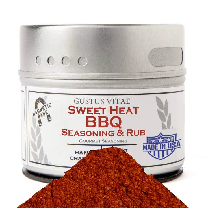 Sweet Heat BBQ Seasoning for wholesale by Gustus Vitae