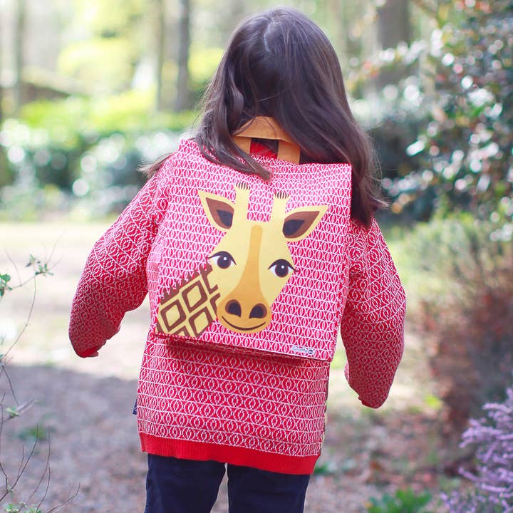 Coq En Pate - Wholesale Backpack - Kids - Back-to-school children's satchel backpack - Giraffe