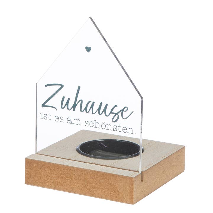 lucid House home tea light holder, 3-way assorted, h.11.5 cm for wholesale on Faire3