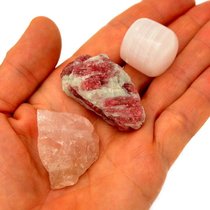 Kit di cristallo Self-Love per la vendita all'ingrosso da parte di Kaia & Crystals