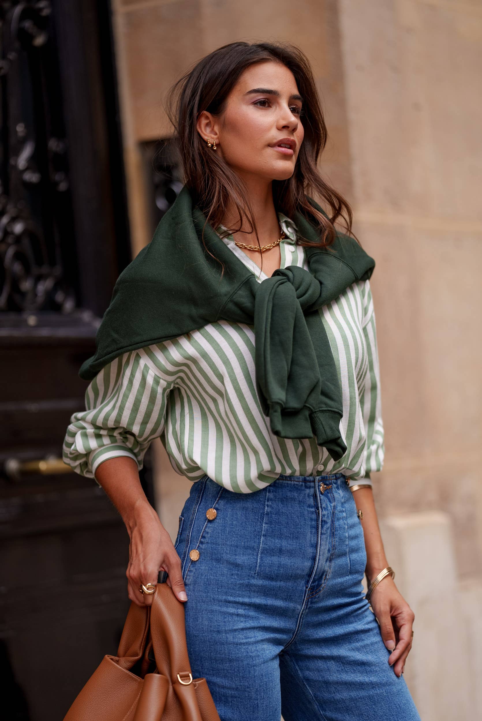 Oraije Paris - Vendita all'ingrosso Jeans - Donna - Jeans Wide Venise4