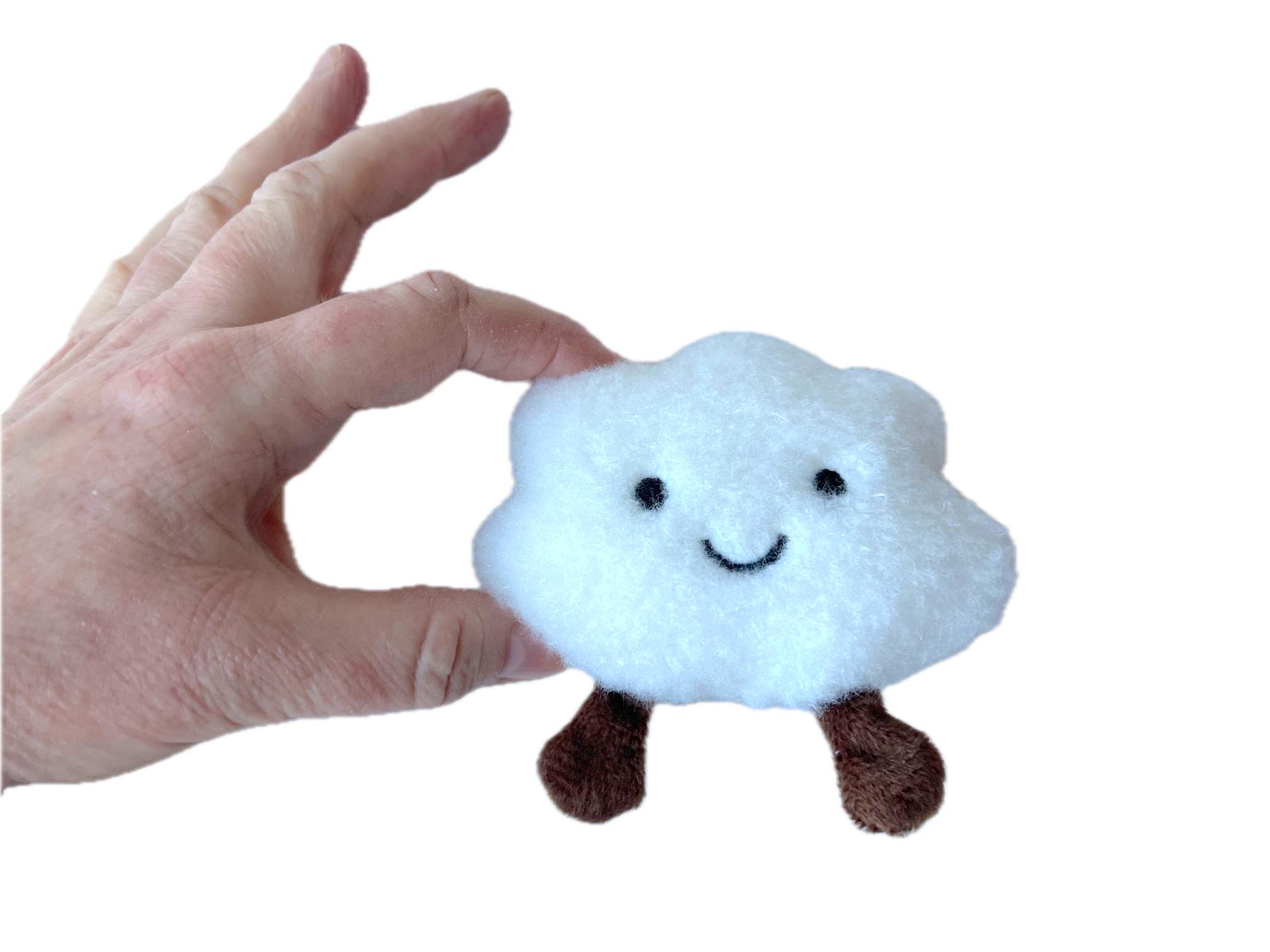 The Gifted Rat - Wholesale Stuffed/Plush Toy - Kids & Baby - Small Plush Cloud Bag Charm Keychain Pocket Friend 10