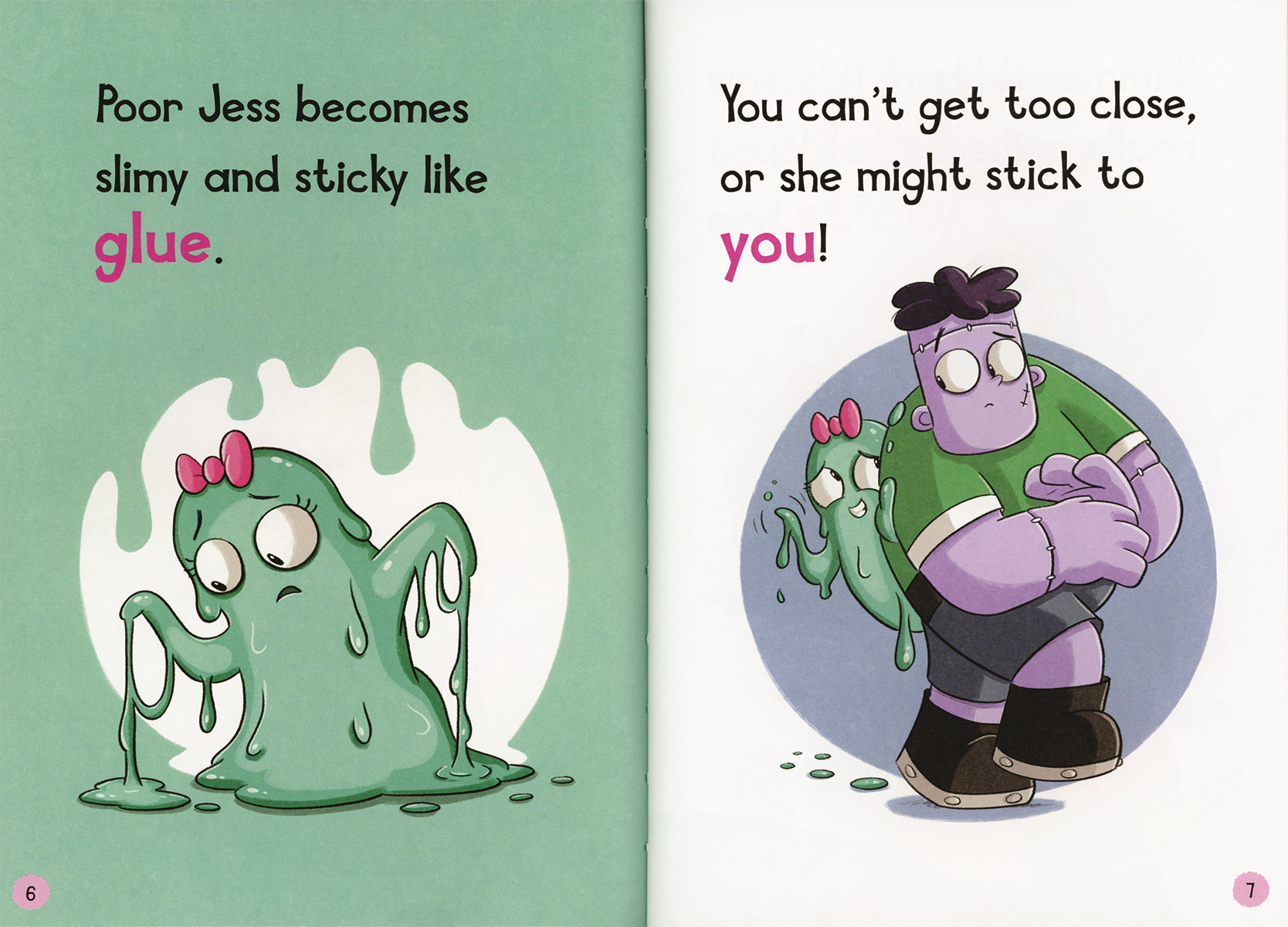 EDC Publishing - Wholesale Early Reader Book (6-8) - School of Monsters: Jess Makes a Mess1