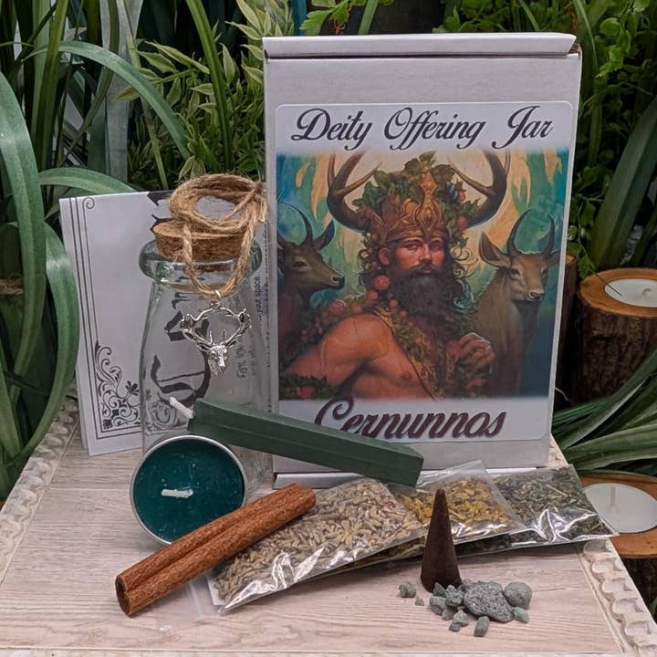 Mystical Roots - Wholesale Meditation Supplies - Cernunnos Ritual Kit – Nature & Masculine Power Altar Kit
2