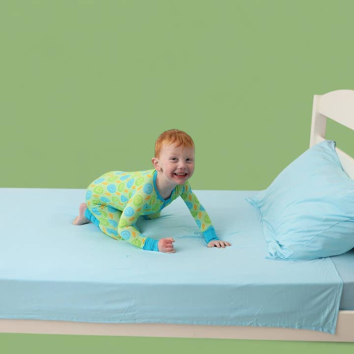 Dream Big Little Co. - Wholesale Sheet Set - AQUA DREAM TWIN SHEET SET
