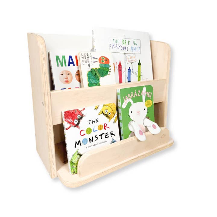 Sapiens Child – wholesale Bookcase – GUAVA - Montessori Bookshelf