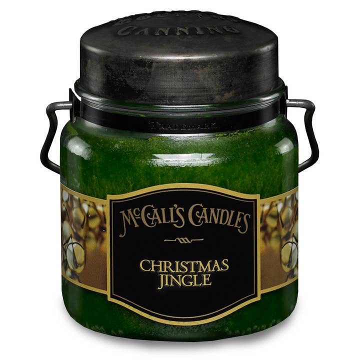 Double Mèche Classique 16OZ-JINGLE DE NOËL pour la vente par McCall's Candles