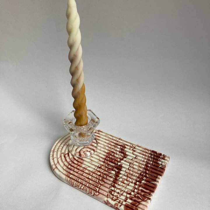 Proper Vacant - Wholesale Decorative tray - Marbled Arch Tray (assorted colours), Handmade Tray | Small4