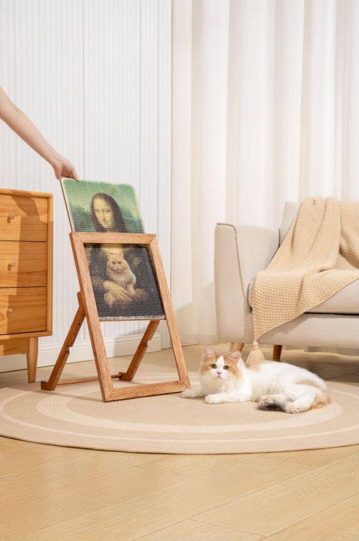 Brown Oak The Ultimate Art Scratcher for wholesale on Faire20