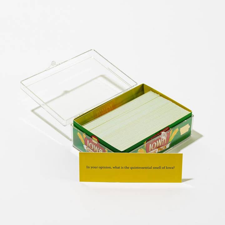 William Randall Publishing - Venta al por mayor Juegos de cartas - Juego de cartas Iowa Chat Pack Conversation Starter