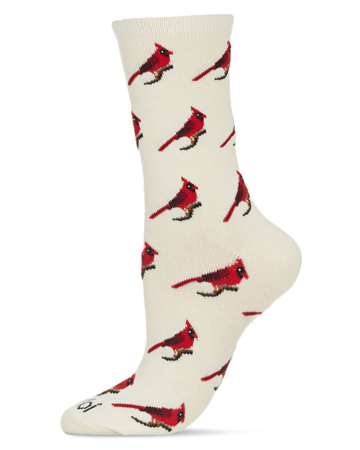Infinity Classics International Inc. - Wholesale Socks - Women's - MeMoi Cardinal Bamboo Crew Sock1