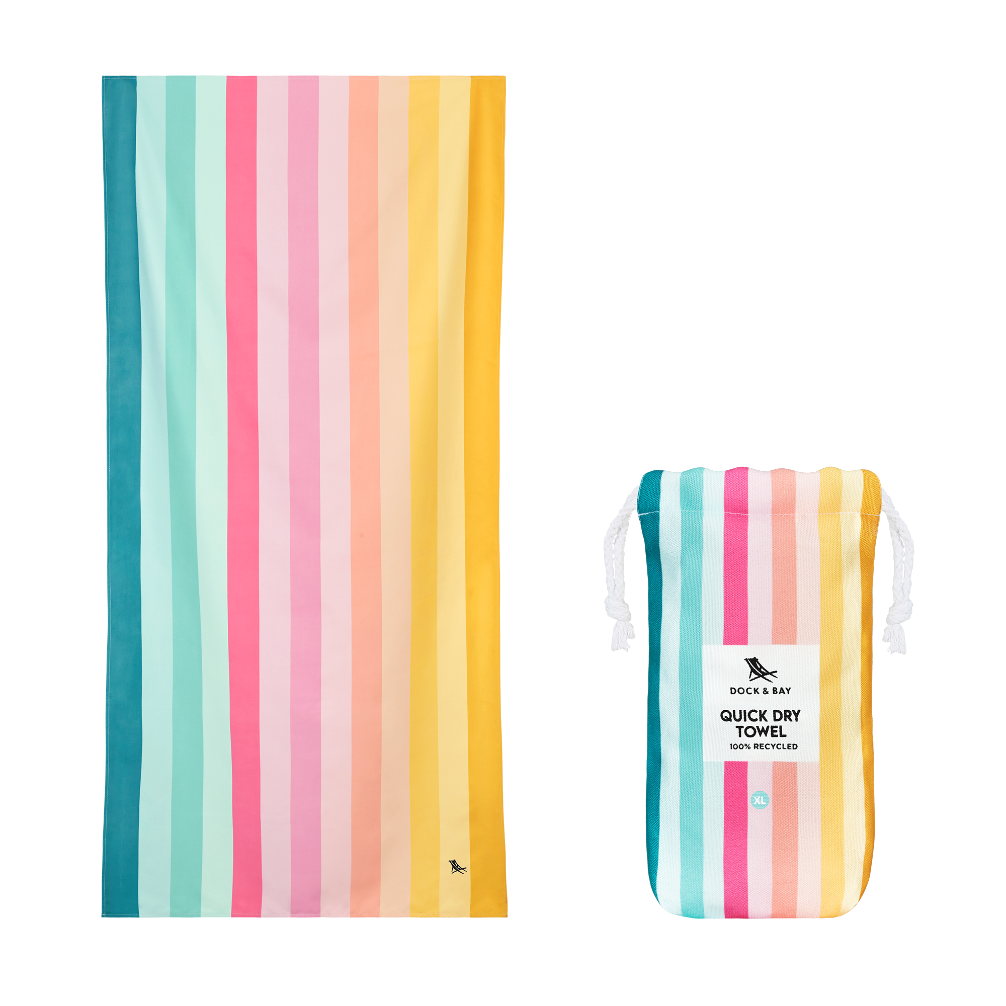Dock & Bay USA - Wholesale Beach Towel - Dock & Bay Quick Dry Towels - Summer - Coastal Candy6