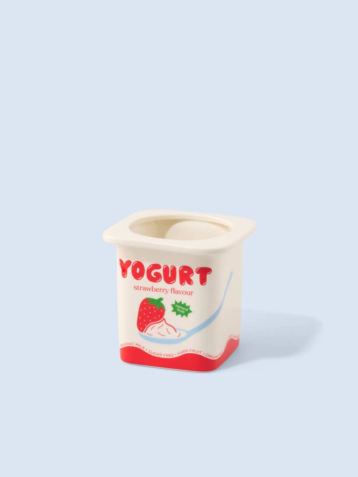 Strawberry Yogurt Vase/Pot for wholesale by Fluid market