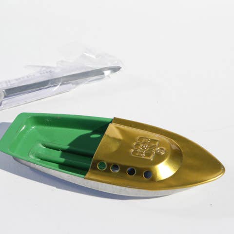 Pop Pop Boot “Classic”, mixed colours, made in India for wholesale by die Blechfabrik e.K.