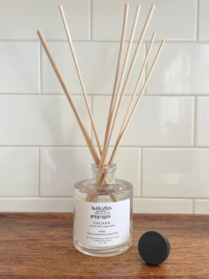 ESCAPE : Diffuseur de parfum à roseaux, 177 ml pour la vente par AROMAS