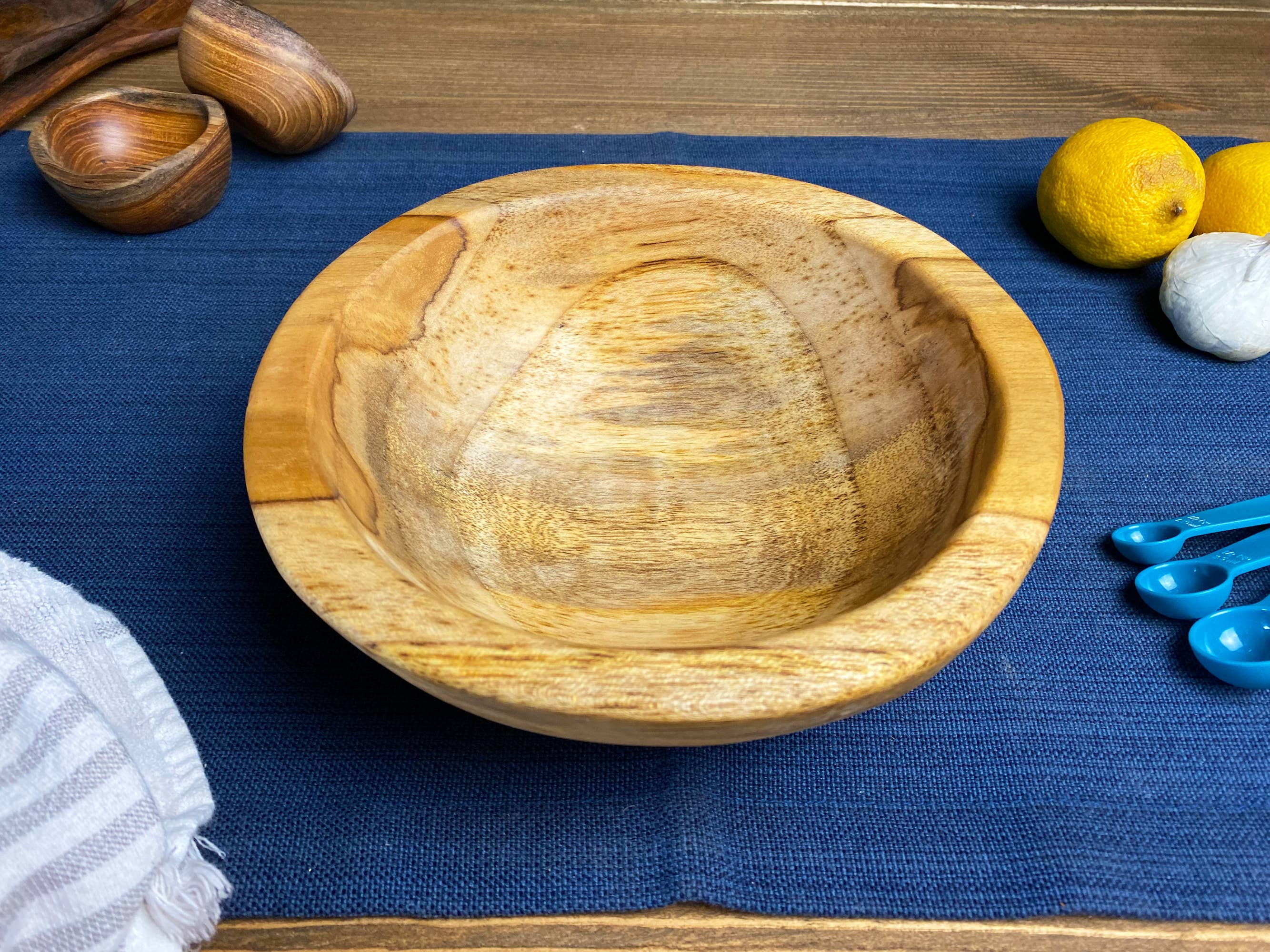Tuckahoe Hardwoods - Wholesale Bowl - Small Live Edge Salvaged Teak Bowl - Hand Carved Wood Bowl1