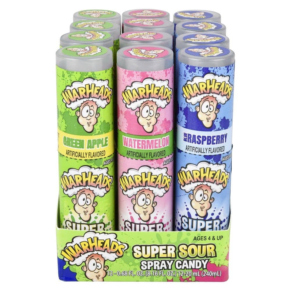 La Luna Bella - Toys – Engroshandel Klassisk legetøj - Børn – WARHEADS SUPER SOUR SPRAY LLB legetøj til børn2