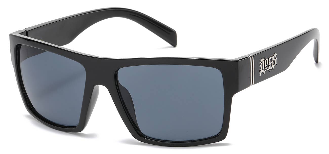 Sunrayzz Imports - Wholesale Sunglasses - Men's - Locs Black Sunglasses loc91280-bk0