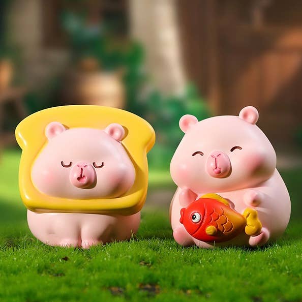 BCmini - Wholesale Decorative Figurine - 71280 Pink Capybara Blind Box-1216