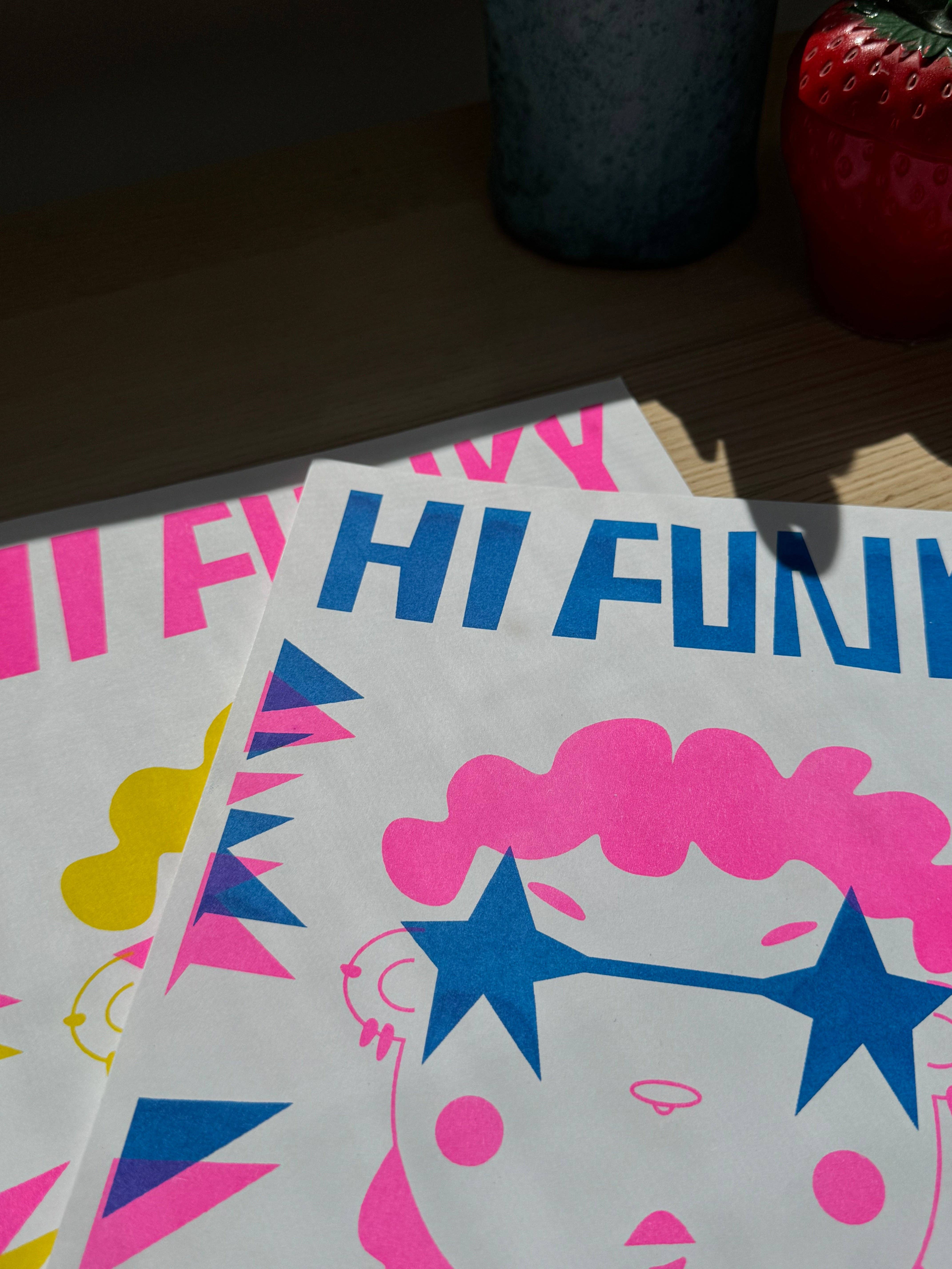 Strwbry Wrld - Wholesale Art Print - Hi Funky Print0