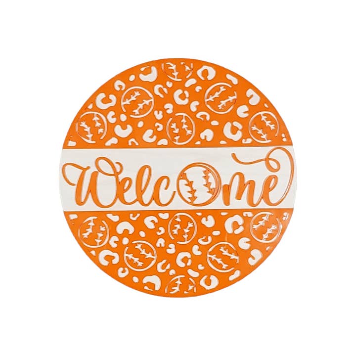 Panneau de bienvenue au baseball pour la vente par Kaci's Kreations