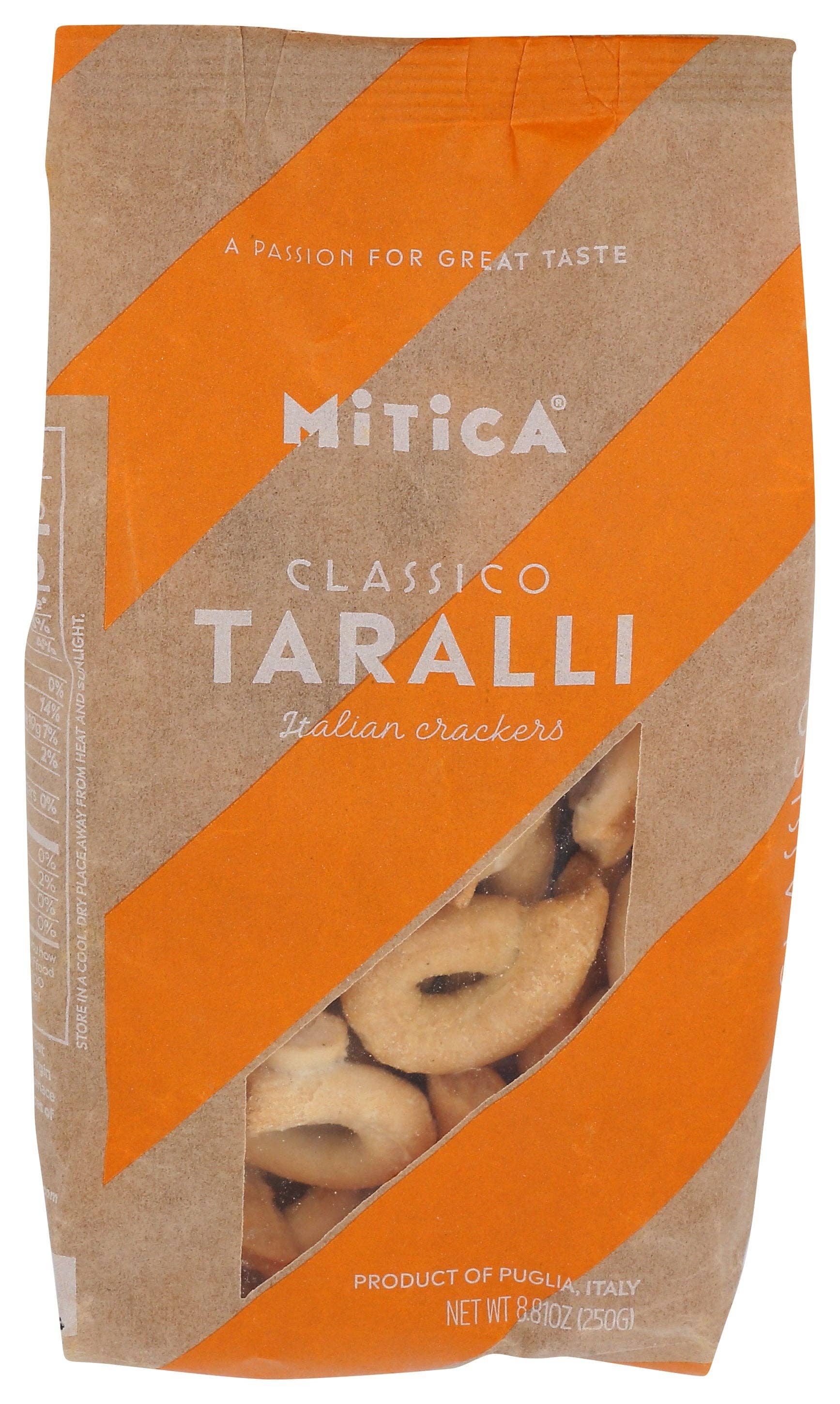 Everyday Supply Co - Wholesale Crackers - MITICA TARALLI CLASSIC - Case of 120
