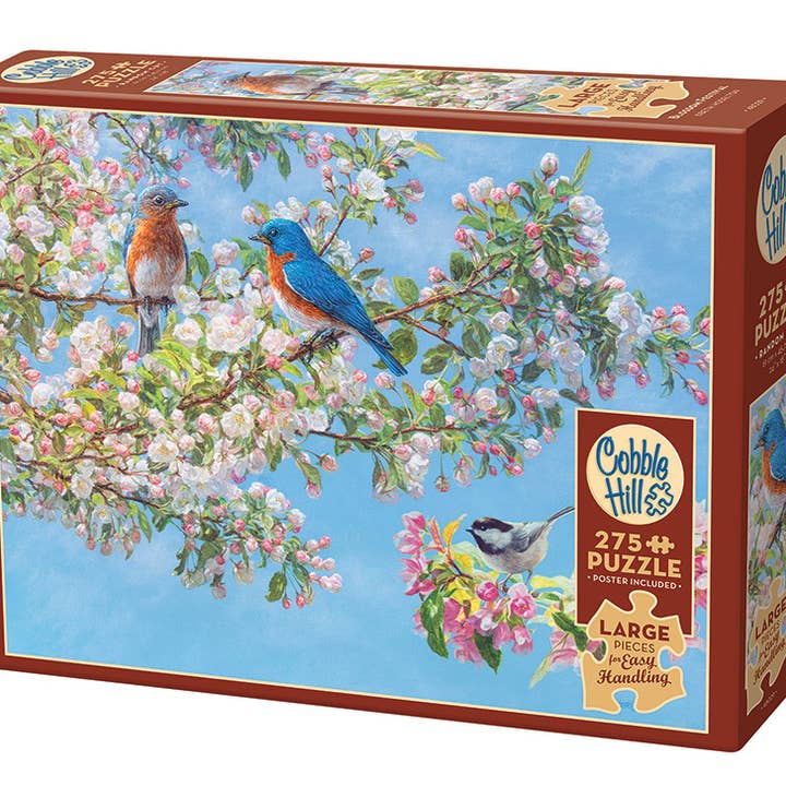 Blossom Festival 275pc Puzzle for wholesale by Outset Games and Cobble Hill Puzzles