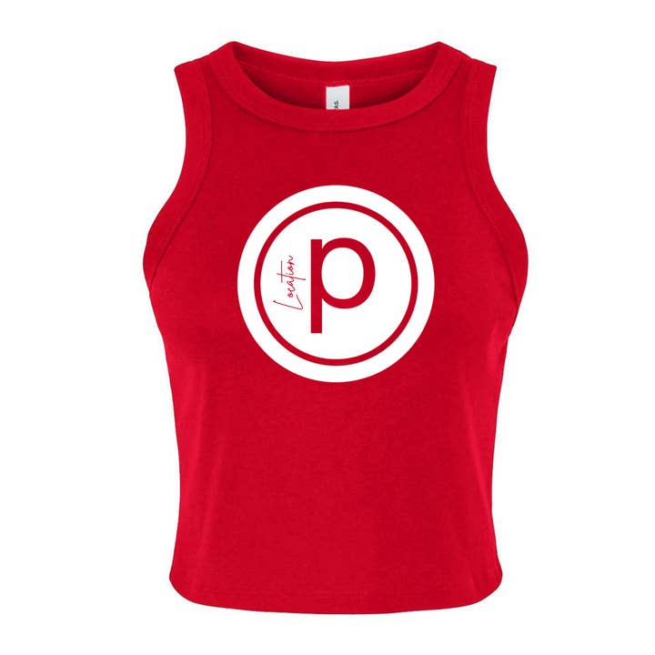 *NEW COLORS Custom Branded Logo Women's Micro Rib Racer Tank for wholesale by Faith & Life Christian Brands