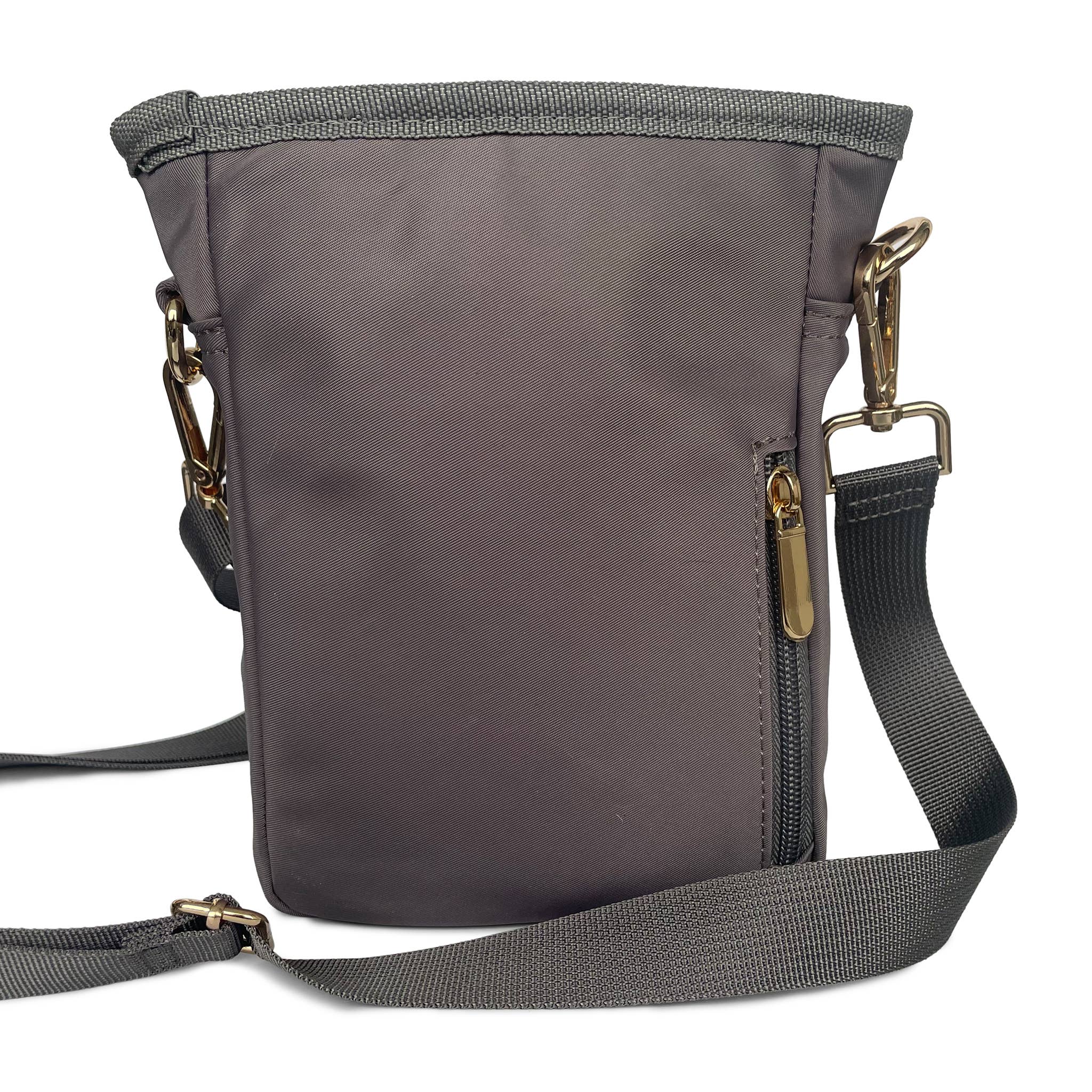 Puppy Bohème - Vente Sac à friandises – chien - Sac de promenade pour chien taupe1