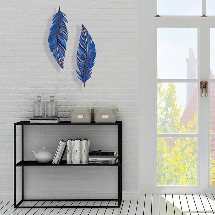 Timber Lane Studio - Wholesale Wall Accent - Giant Copper Feather5