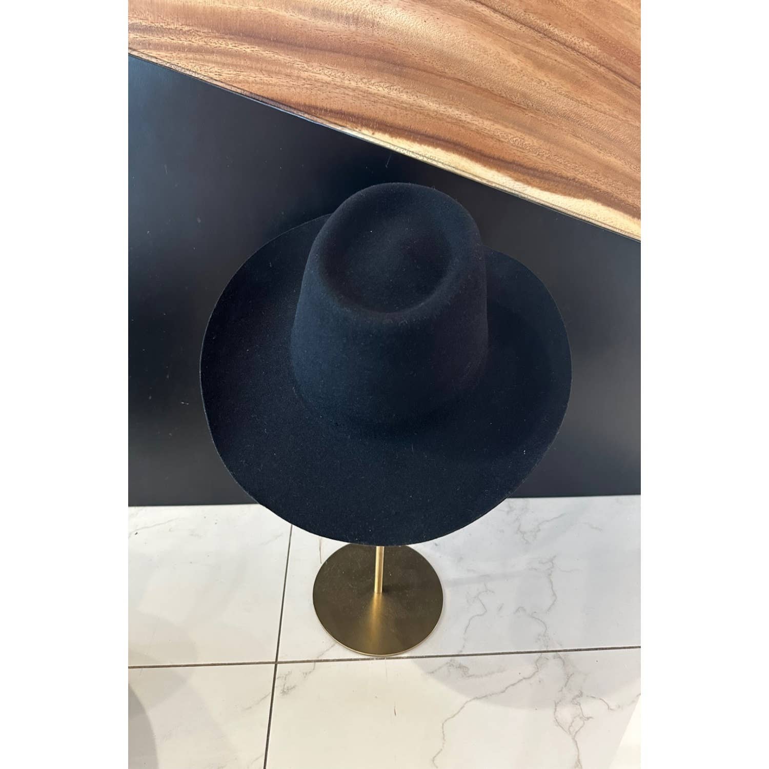 One and Only Accessories - Vente Chapeau en feutre - femme - Bonnet Western Gambler en laine australienne1