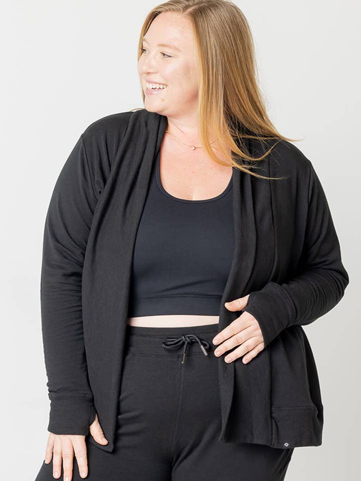 Hold My Hand Sweater - Sort for engroshandel hos Superfit Hero