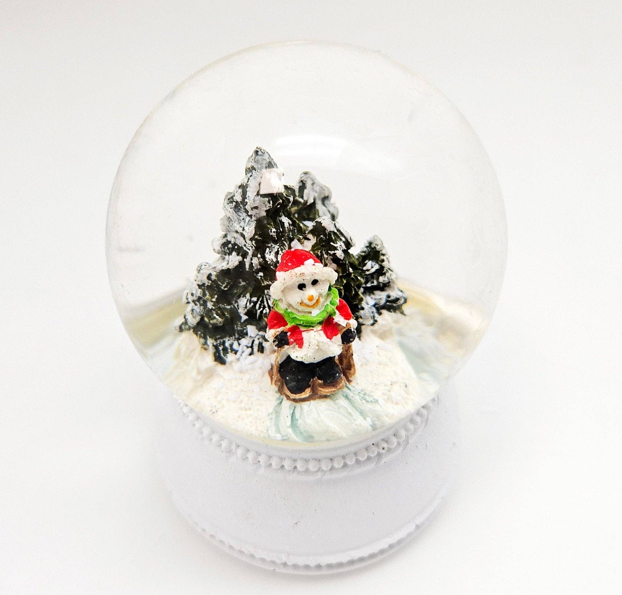 Schneekugelhaus - Wholesale Snow Globe - Sweet Mini Snow Globes Winter & Christmas, Fawn7