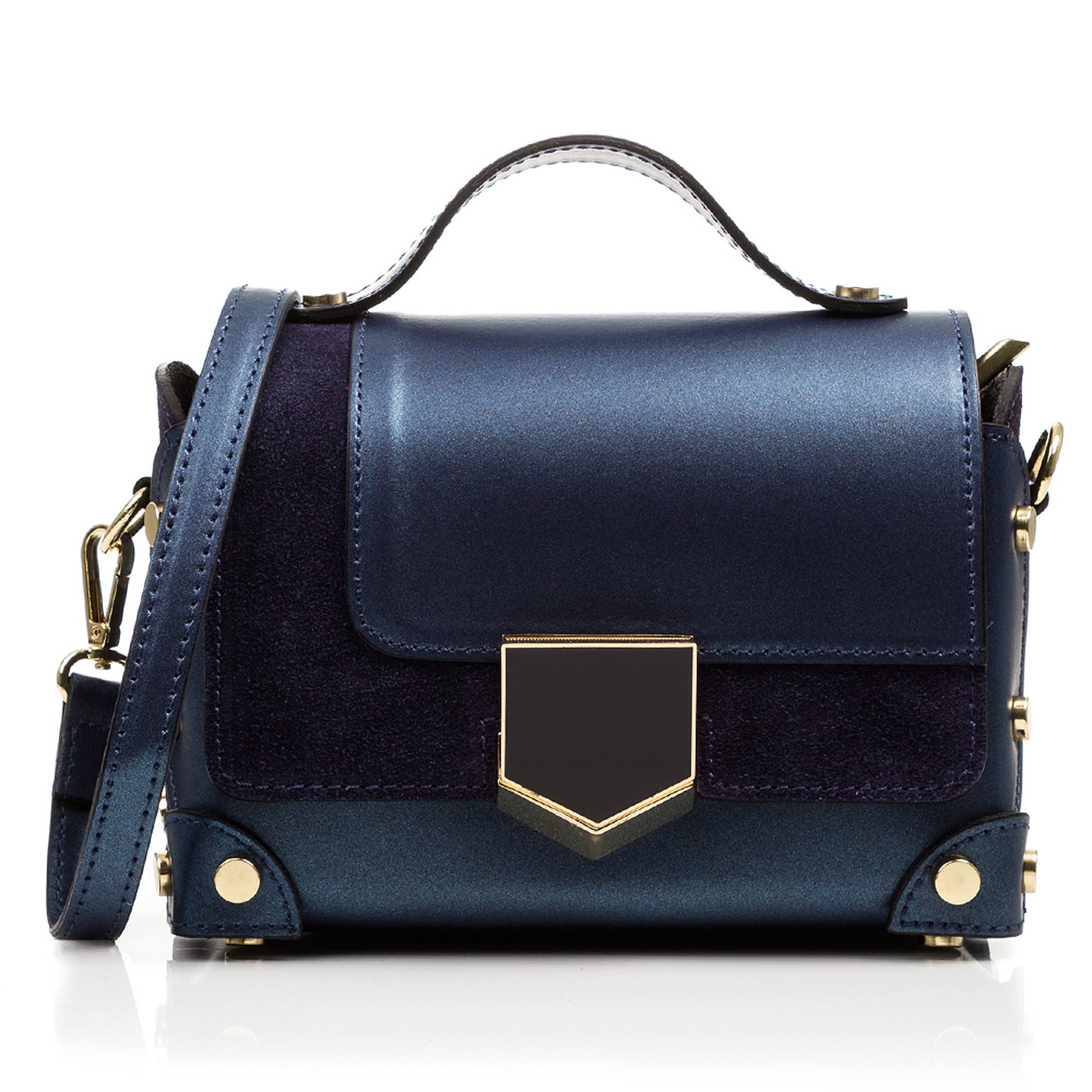 FIRENZE ARTEGIANI – Mala com alça superior – Mulher por atacado – Bolsa feminina Agerola. Couro genuíno Ruga Suede8