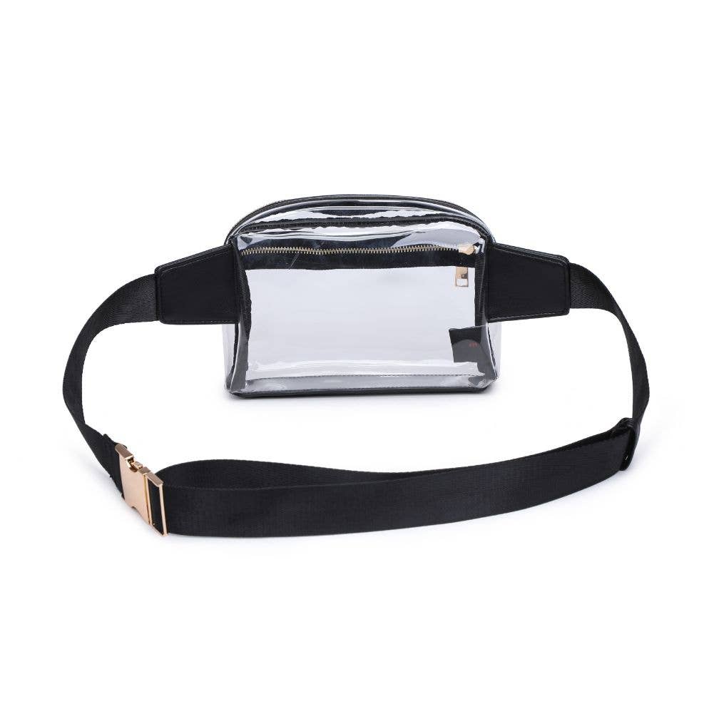 Urban Expressions – wholesale Midjeväska - Dam – Air Clear transparent midjeväska med två dragkedjefack20