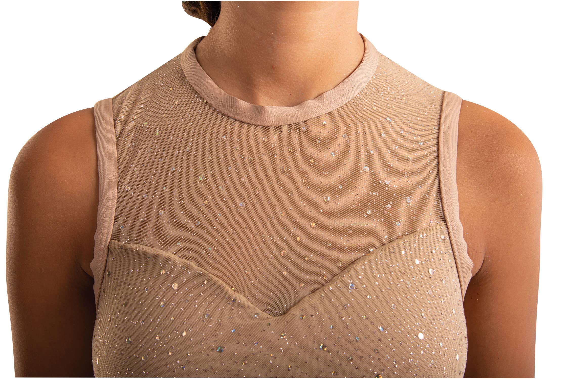 Body Wrappers - Wholesale Athletic Top - Women's - Hi-Neck Top Ladies-Performance - TW6040