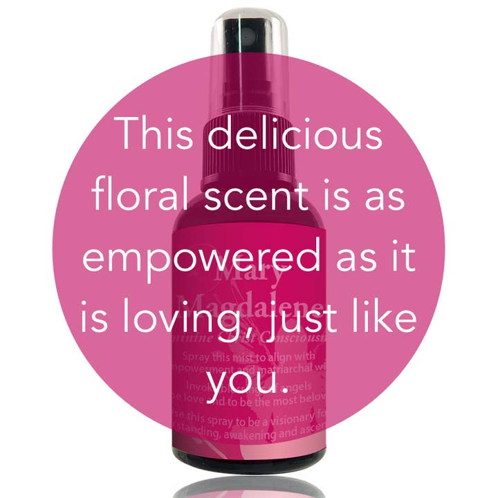 The Crystal Garden - Wholesale Aromatherapy Mist - Mary Magdalene Spray | 2 oz