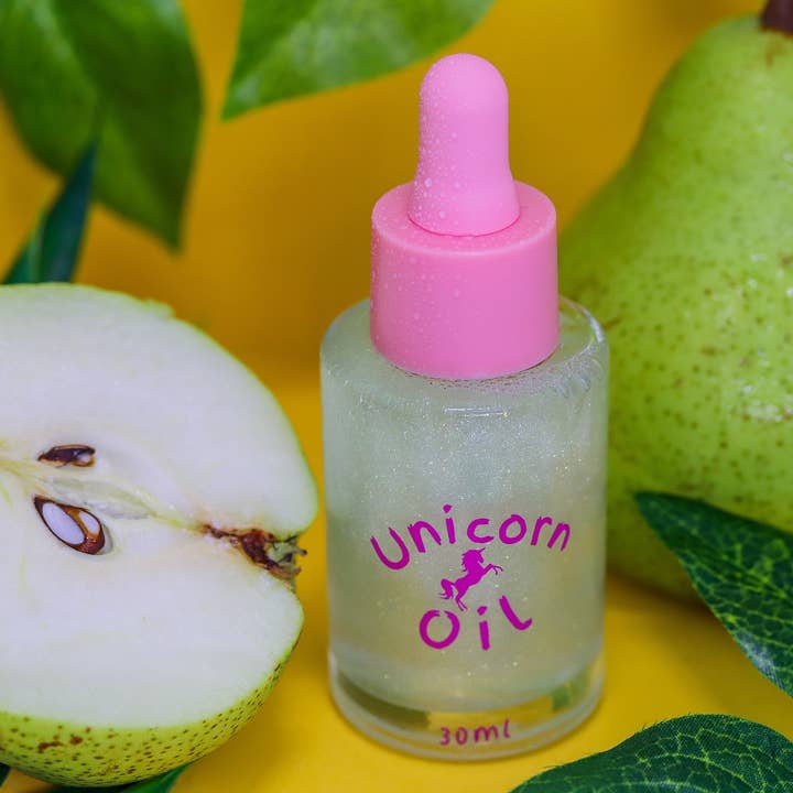 Huile pour cuticules de poire française 30 ml pour la vente par Unicorn Lab
