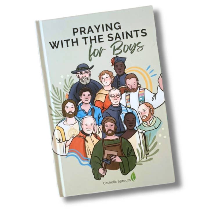 Praying with the Saints for Boys for wholesale by Catholic Sprouts LLC