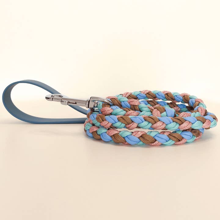 Truffe & Flair – Engroshandel Hundesnor - Hund – Biothan/Paracord Flettet Hundesnor - Blå