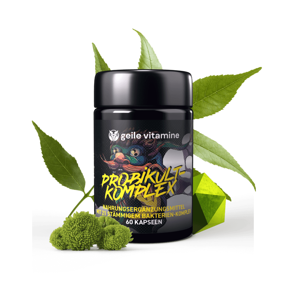 Geile Vitamine food&supplements GmbH – Suplemento/vitamina oral por atacado – Probikult Bactérias Probióticas0