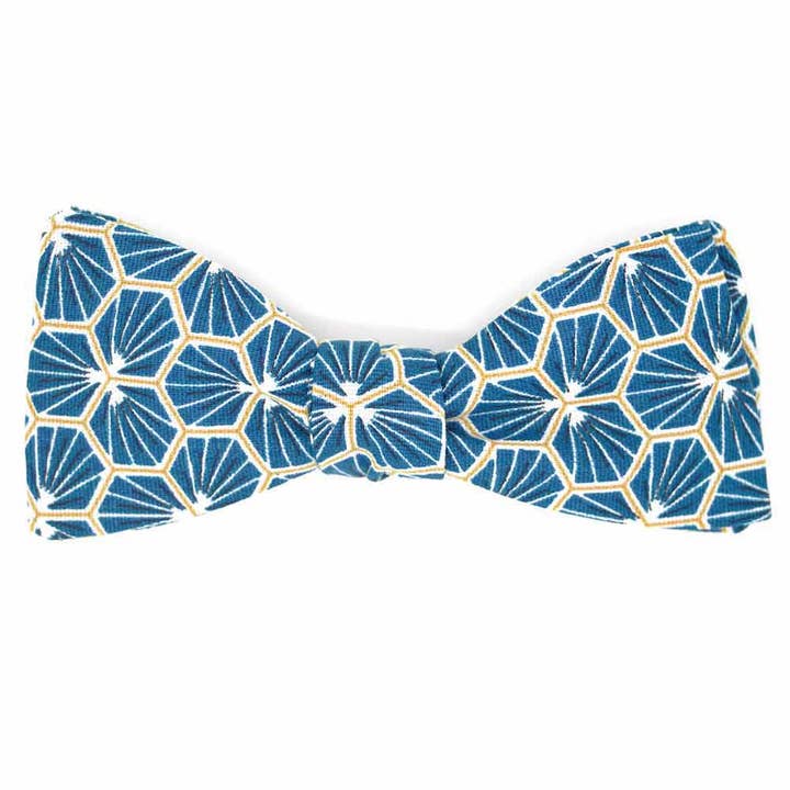 Papillon giapponese kikko blu petrolio per la vendita all'ingrosso da parte di Le Coq en Pap'