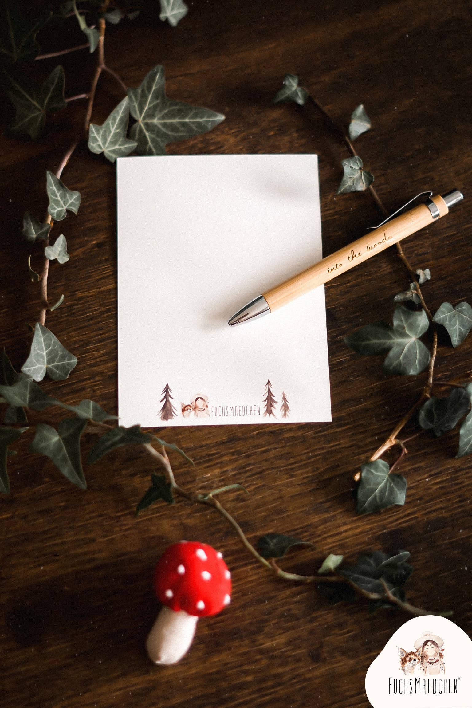 FuchsMaedchen - Wholesale Everyday Greeting Card - Greeting card mushroom house2